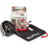 NOUVEAU ! Protection auditive pour Enfant Alpine Muffy NOIR