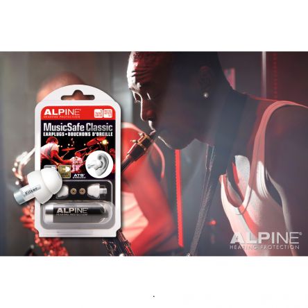 Alpine MSAFE-EAR - Bouchons d'oreilles avec filtres interchangeables,  Accessoire Musique Électronique et DJ, Top Prix