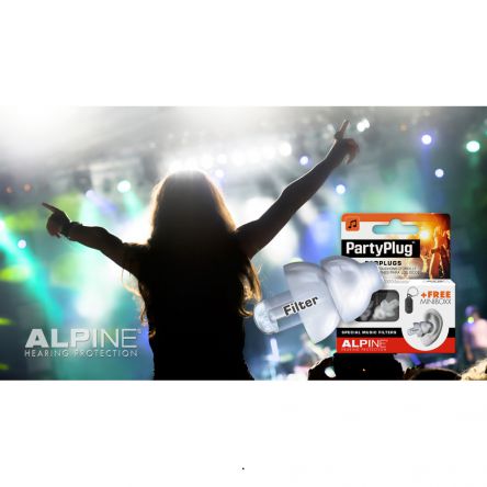 Alpine PartyPlug Bouchons d'oreilles : protections auditives pour