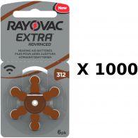 Piles auditives Rayovac sans Mercure